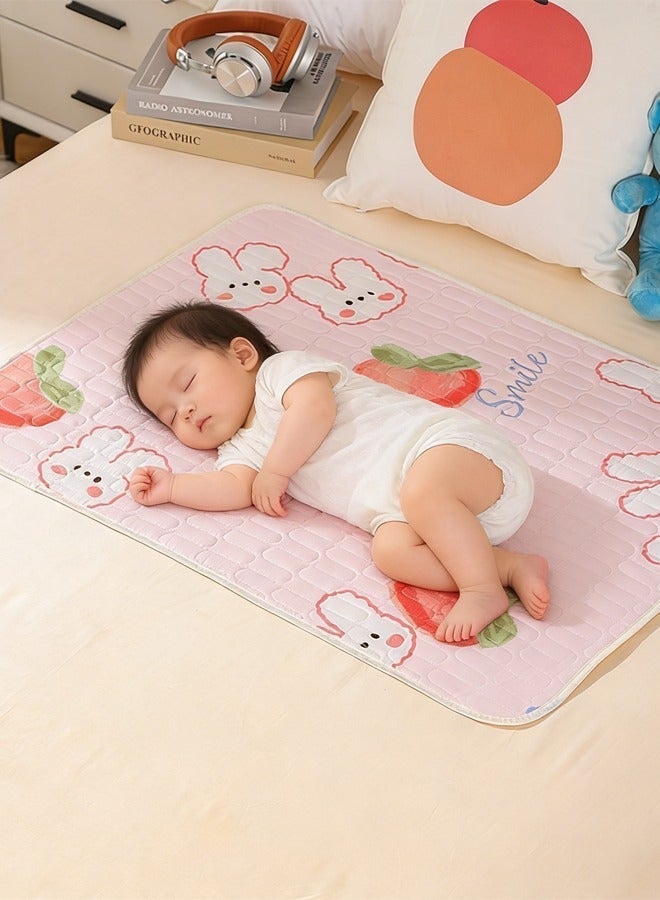 Aissiora 40x60cm Baby Waterproof Bed Pad Baby urine-proof mattress Baby washable urine pad Female menstrual mattress Anti-side leakage menstrual mattress Reusable incontinence pad For babies/adults/pets - Image 5